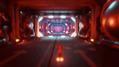 Cat Neon GIF by Wired Productions