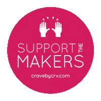 clap circle Sticker by CRAVE by Carli Rae Vergamini