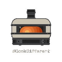 Pizza Oven Dome Sticker by Gozney