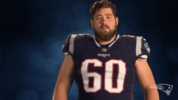 Confused David Andrews GIF by New England Patriots