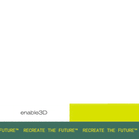 3Dprint Sticker by Enable 3D