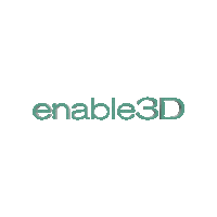 ENABLE3D 3d enable enable3d fabelhaft ventures Sticker