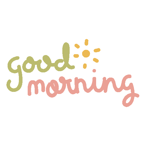 Happy Good Morning Sticker