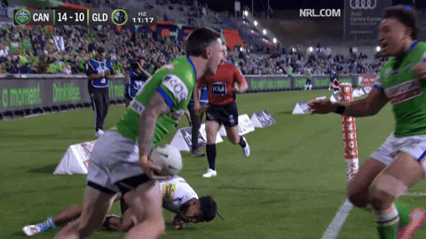 Rugby League Nrl GIF by Canberra Raiders