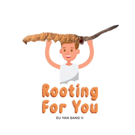 euyansang support strength faith tcm Sticker