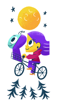 Luna Tattoos Sticker by Trendy Helados