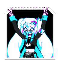 Happy Hatsune Miku Sticker