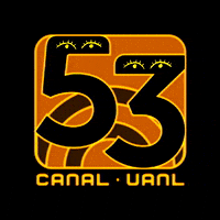 CANAL53UANL eyes uanl canal 53 logo con ojos GIF