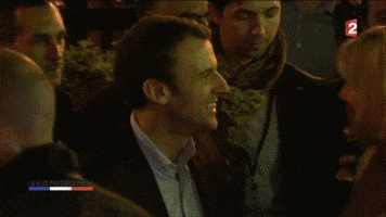 emmanuel macron GIF by franceinfo
