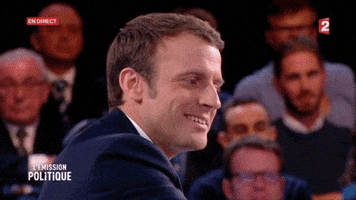 emmanuel macron GIF by franceinfo