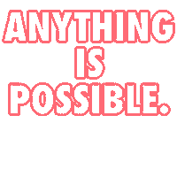 Anything Is Possible Vs Sticker by ZOE Church LA