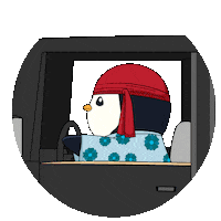 See Ya Goodbye Sticker by Pudgy Penguins