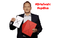 Briefwahl Sticker by SPD Sachsen-Anhalt