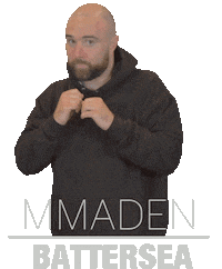 Cross Punching Sticker by MMADen