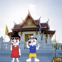 Royal Palace Bangkok Travel GIF by Zhotcita