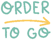 To Go Delivery Sticker by Brkich Design Group