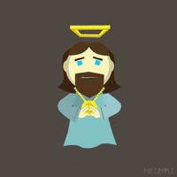 Pray Jesus Christ GIF by Mr.Cryply
