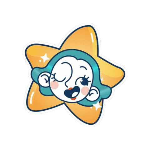 Coffee Star Sticker by Blue Luna