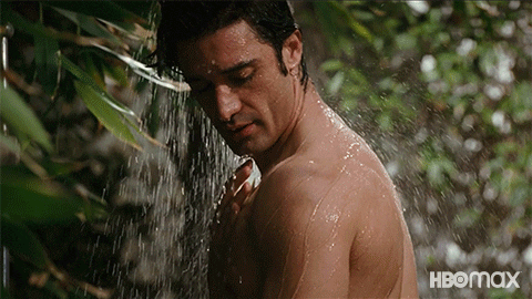 Gilles Marini Shower GIF by HBO Max