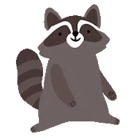 Baton Rouge Raccoon Sticker by BREC Parks