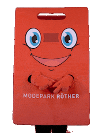 Maskottchen Sticker by Modepark Röther