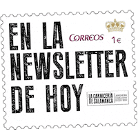 Newsletter Chuleta Sticker by La Carniceria de Salamanca