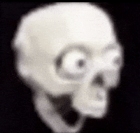 Skeleton Wow GIF