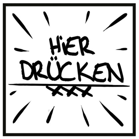 Taphere Hierdrücken Sticker by ANYSTUFF