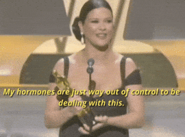 catherine zeta jones hormones GIF by The Academy Awards