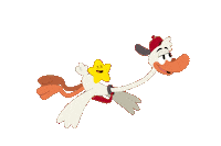 Star Bird Sticker