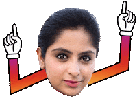 Neha Deepak Shah Sticker by BORN ON INSTAGRAM