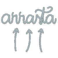 Arrasta Seta Sticker