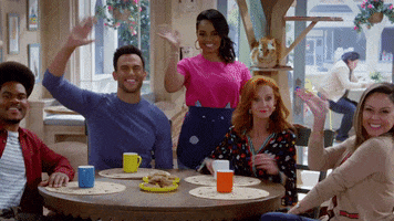Friends Hello GIF by CallMeKatFOX