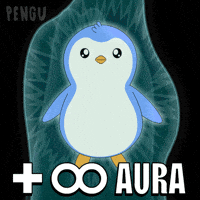 Penguin Glowing GIF by Pudgy Penguins