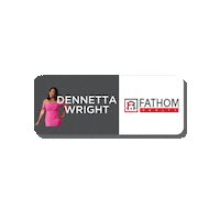 Dennettawrightrealtor richmond DEN fathom realty richmond va Sticker