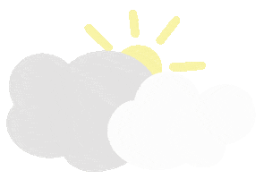 Sun Cloud Sticker