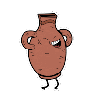 Cartoon Stone Sticker