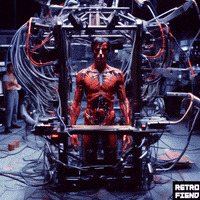 Science Fiction Robot GIF by RETRO-FIEND