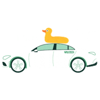 Auto Limo Sticker by MOL Magyarország