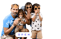 Family Jesus Sticker by Open Plaza