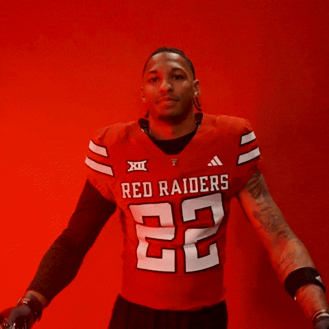 Marcus Ramon-Edwards GIF by Texas Tech Football