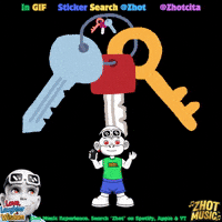 Character Keys GIF by Zhot Music