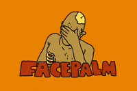 Halloween Facepalm GIF by Studios 2016
