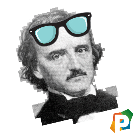 Poe Einstein Sticker by Poliedro Educação