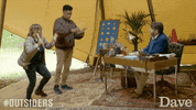 David Mitchell Outsiders GIF