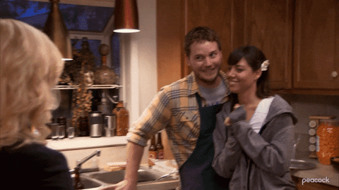 Parks And Recreation Smile GIF by PeacockTV