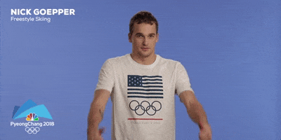 pyeongchang 2018 thumbs up GIF by NBC Olympics