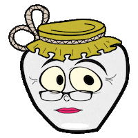 Cartoon Glasses Sticker by Roots Refillery