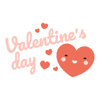 Valentines Day Heart Sticker