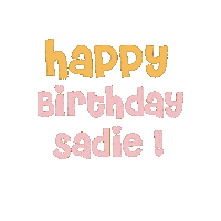 Happy Birthday Sticker